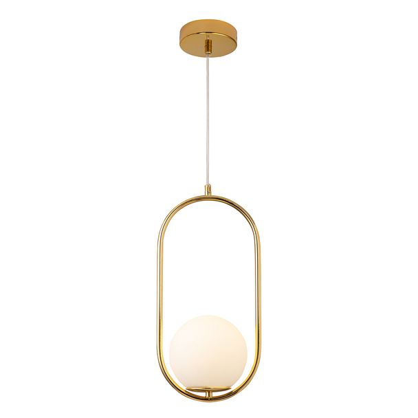 STEP INTO DESIGN DP0001A-400 gold LAMPA WISZĄCA COSTA SOLO ZŁOTA 40 CM