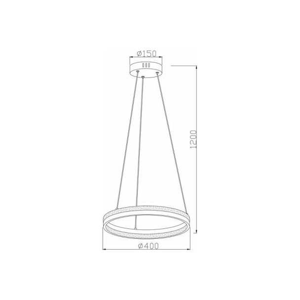 REALITY 343701-30 Proxima lampa wisząca LED