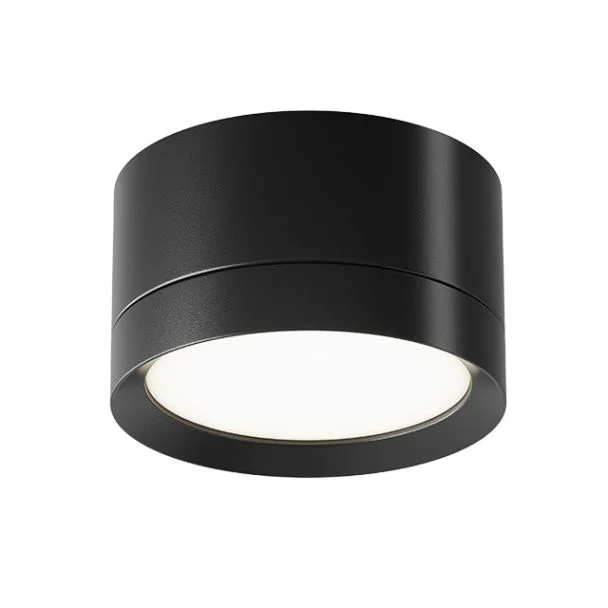 MAYTONI C086CL-GX53-SRD-B Hoop lampa sufitowa czarny