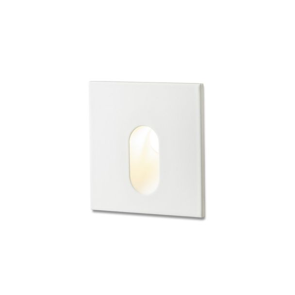 RENDL R13954 MEMPHIS SQ wpuszczana w ścianę biała 230V LED 3W 60° 3000K