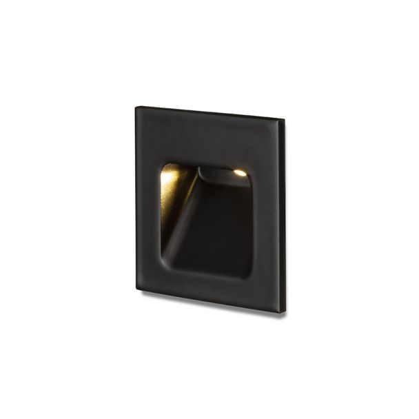 RENDL R13958 AMARO wpuszczana czarna 230V LED 3W 60° 3000K