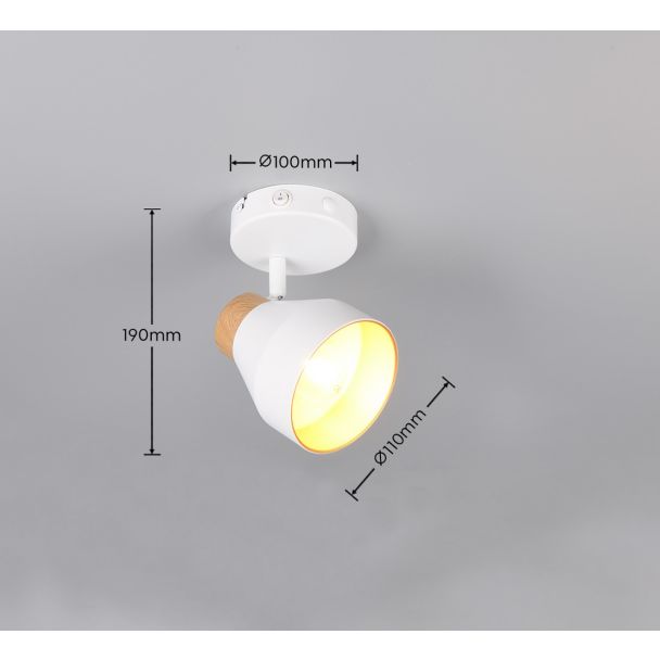 RL VALENTIN R81921731 lampa ścienna