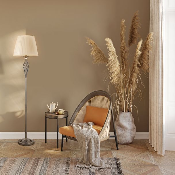 MAYTONI RC247-FL-01-R Royal Classic Grace Floor Lamp Brass