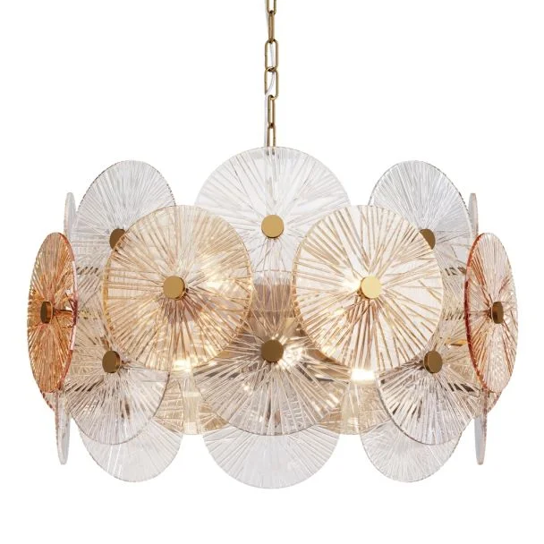 MAYTONI Aster MOD007PL-08G Lampa wisząca - kolor Złoty