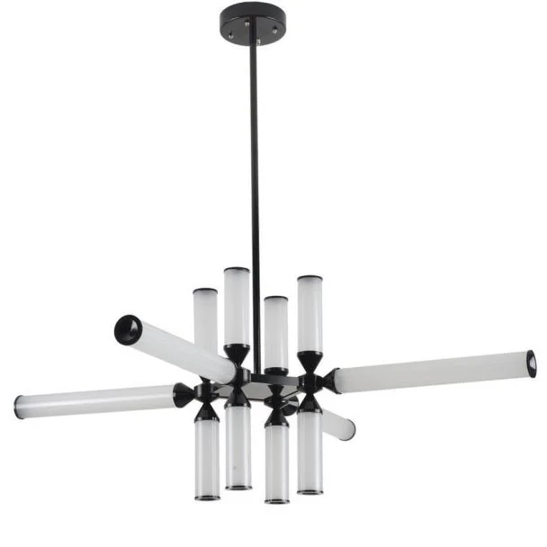 Step into design RH115-12P Lampa wisząca QUADRO-12 LED czarna
