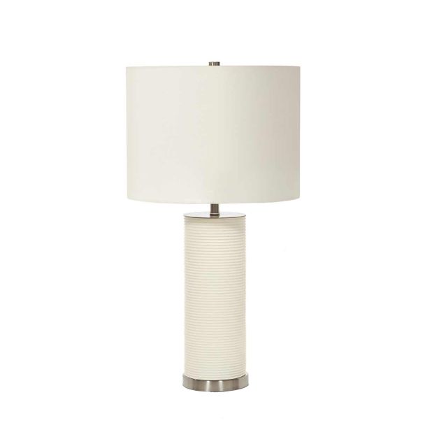 ELSTEAD RIPPLE-TL-WHT Lampa stołowa Ripple - 1 PŁ - Biała