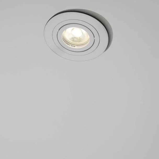 YASKR Oczko Halo 1xGU10 białe RL0103-WH