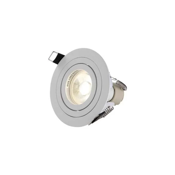 YASKR Oczko Halo 1xGU10 białe RL0103-WH