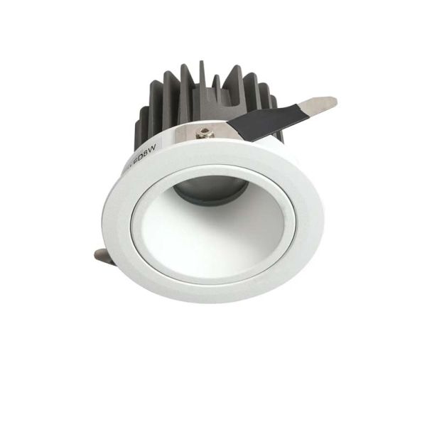 YASKR Oczko podtynkowe Pik LED białe RL0106-CCT-WH