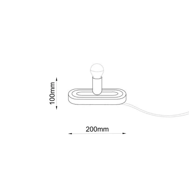 ANTIGO 2041 lampa gabinetowa MINOS G 20 cm