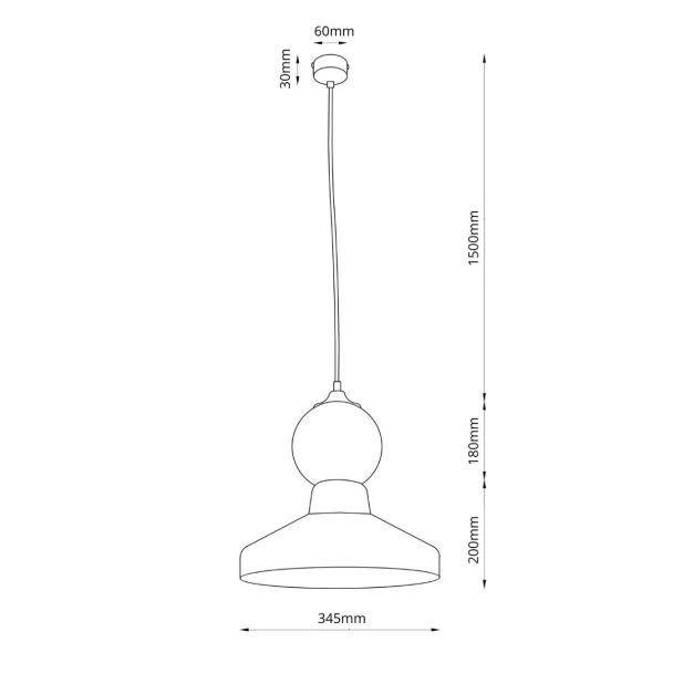 ANTIGO 5243 TIGALI 3 lampa zwieszana