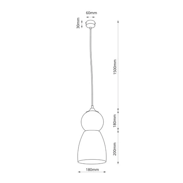 ANTIGO 5244 TIGALI 4 lampa zwieszana