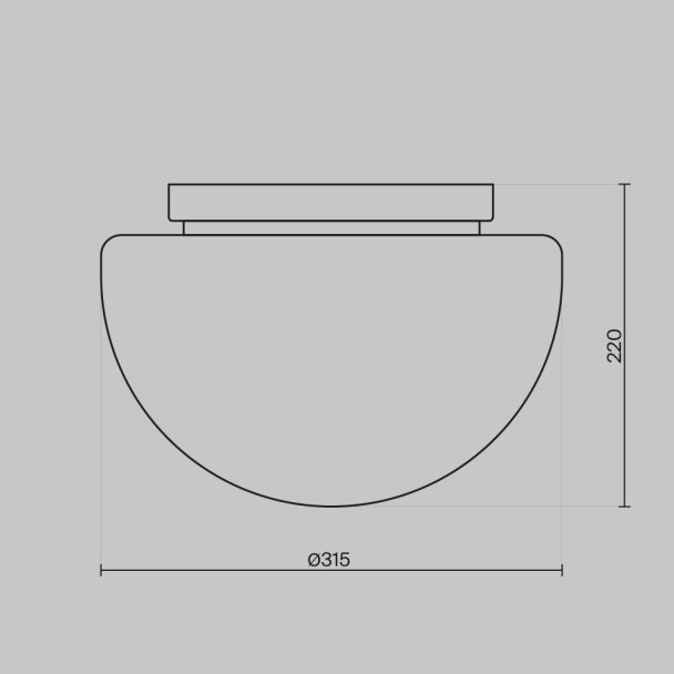 MAYTONI Lampa sufitowa MOD270CL-01G