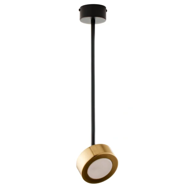 SIGMA 41641 BAR 1 S lampa wisząca czarny/złoty  47 cm