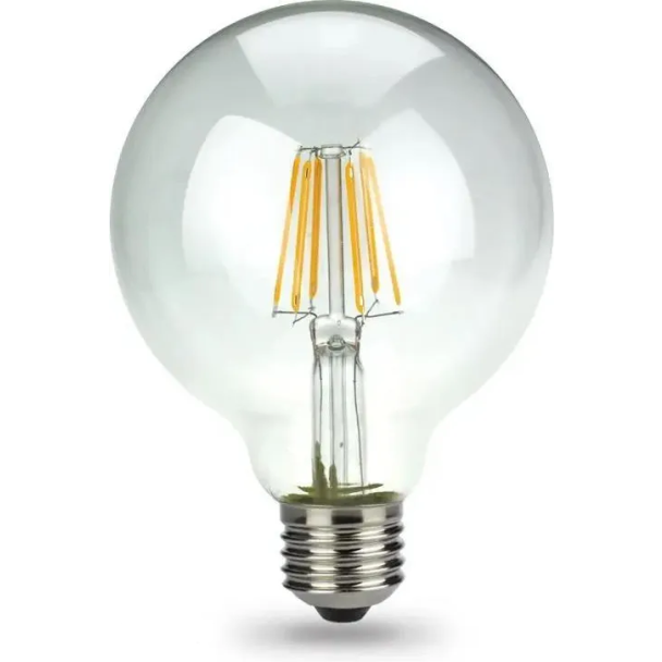WYPRZEDAŻ OXYLED 458836 RETRO GLOBE 8W KOLOR PRZEZROCZYSTY KSZTAŁT: G80