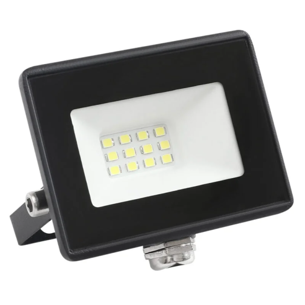 Polux 302366 Naświetlacz LED SMD 10W 6500K 120° IP65 czarny