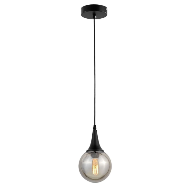 WYPRZEDAŻ LUMINA DECO LDP 11191 (BK) Rocherro E27
