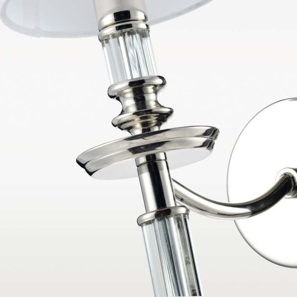 COSMOLIGHT Kinkiet SIENA W01315NI-WH