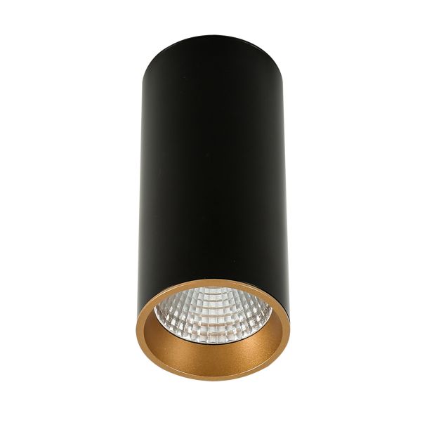 ITALUX SLC7392/12W 4000K BL+GO Moldes Big BL/GO Ceiling 4000K lampa natynkowa Czarny,złoty 4000K