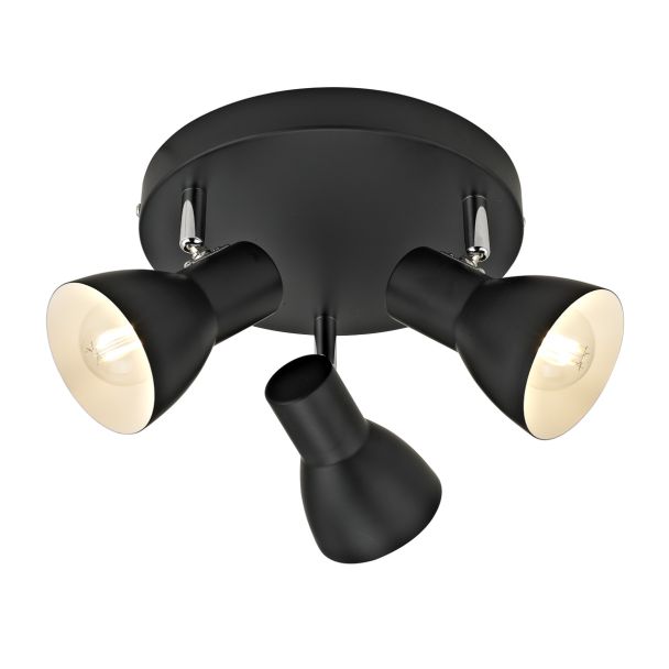 ITALUX SPL-3422-3-BL reflektor/spot czarny