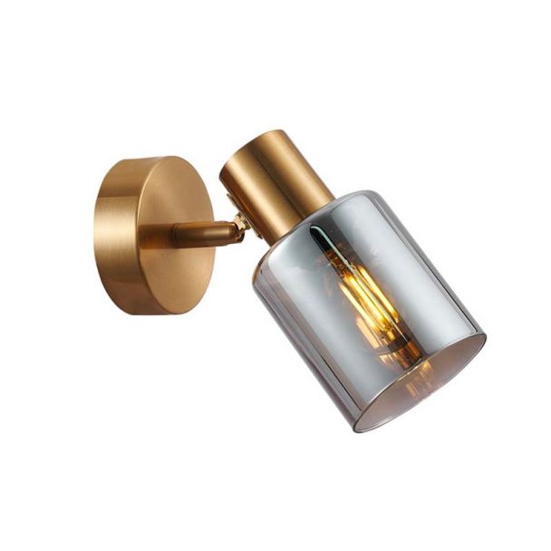 ITALUX SPL-65342-1-BRO-SG Santia reflektor/spot zĆoty