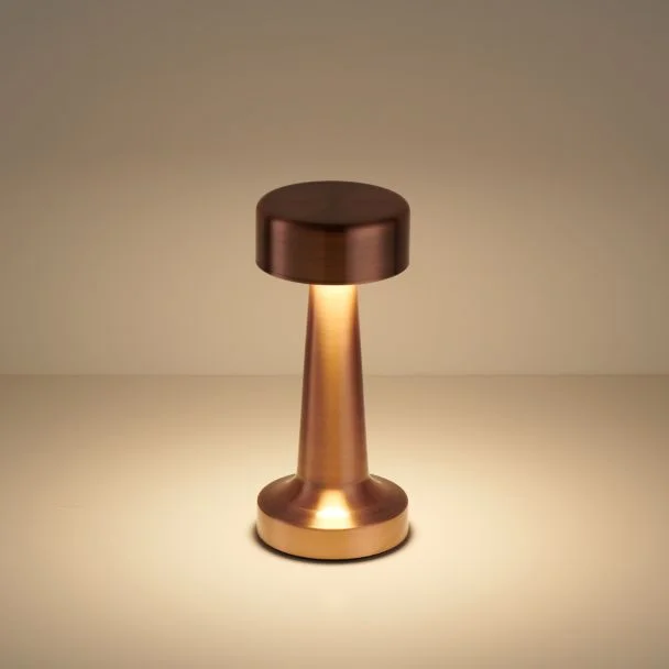Step into Design ST-8127T/A COPPER Lampa stołowa TAVOLO A LED dotykowa miedziana 21 cm
