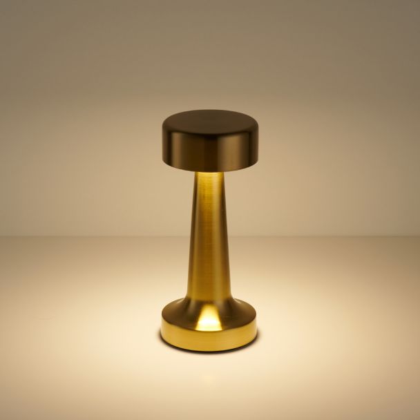 Step into design ST-8127T/A GOLD Lampa stołowa TAVOLO A LED dotykowa złota 21 cm