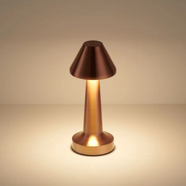Step into design ST-8127T/B COPPER Lampa stołowa TAVOLO B LED dotykowa miedziana 22 cm