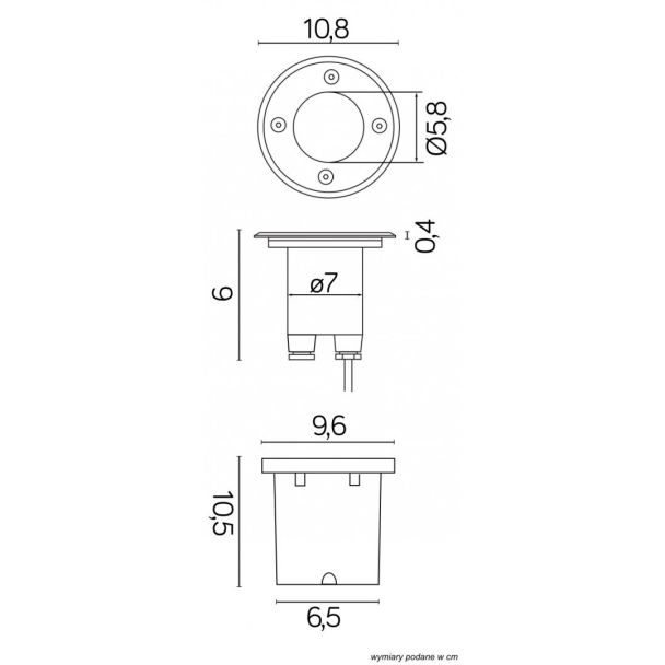 SU-MA Leda ST 5024 Lampa najazdowa LED