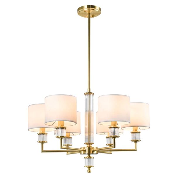 WYPRZEDAŻ COSMOLIGHT Lampa wisząca SUTTON P06692BR-WH