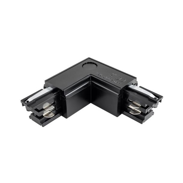 ARGON 4670 łącznik L prawy (kąt prosty) czarny