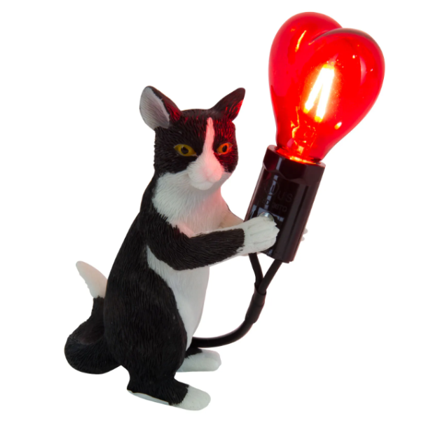 YASKR TL0103 GATO lampa stołowa/biurkowa kolor czarny