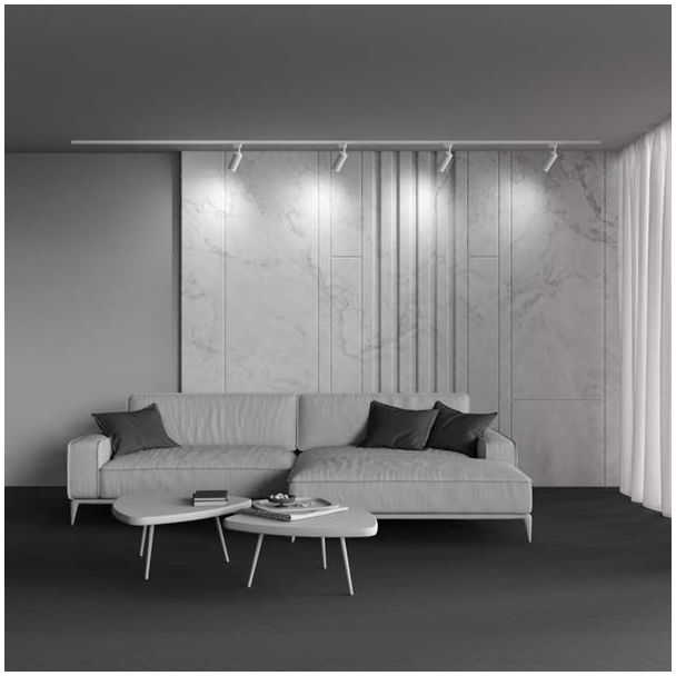 MAYTONI TR011-1-GU10-W Focus Design Track Lighting biały