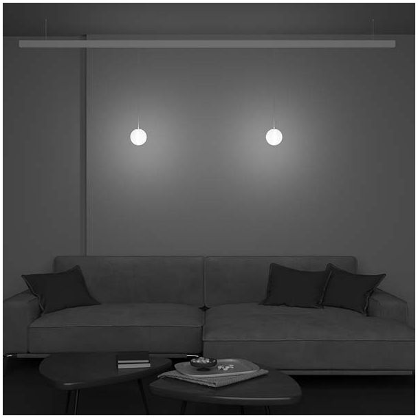 MAYTONI TR039-2-5W3K-W-1 Luna Track lampa wisząca biały