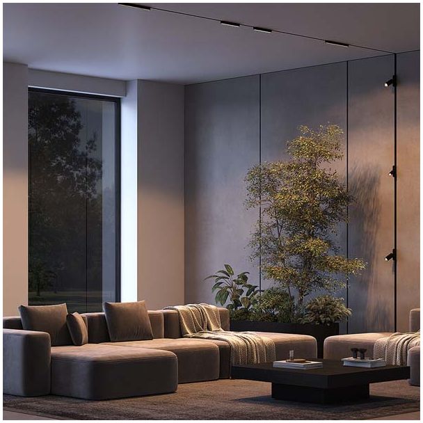 MAYTONI TR082-1-6W3K-M-B Points Track Lighting czarny