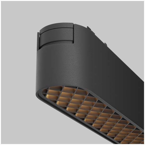 MAYTONI TR084-1-6W3K-B Basis Grid Track Lighting czarny