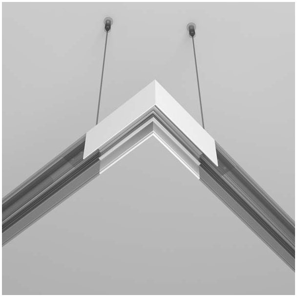 MAYTONI TRA034HCL-41W Accessories for tracks Exility Angle connector biały