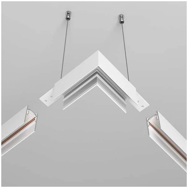 MAYTONI TRA034HCL-41W Accessories for tracks Exility Angle connector biały