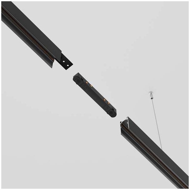 MAYTONI TRA034PC-42B Accessories for tracks Exility Straight power connector czarny