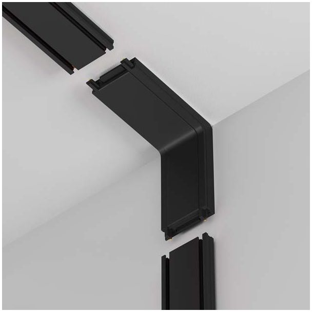 MAYTONI TRA084CI-11B Accessories for tracks Radity Corner connector czarny