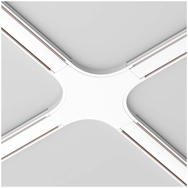 MAYTONI TRA084CX-11W Accessories for tracks Radity X-shaped connector biały