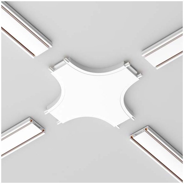 MAYTONI TRA084CX-11W Accessories for tracks Radity X-shaped connector biały
