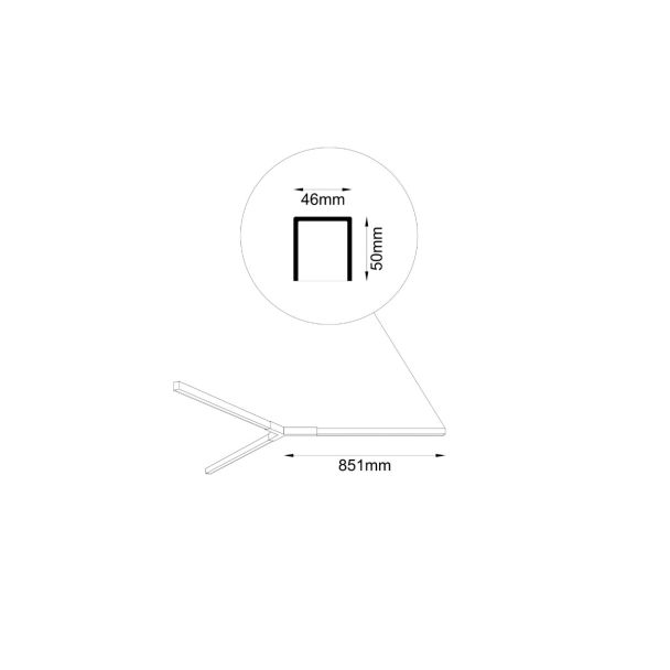 ANTIGO 5221 TRIKAL Z lampa zwieszana 134 cm 3000K