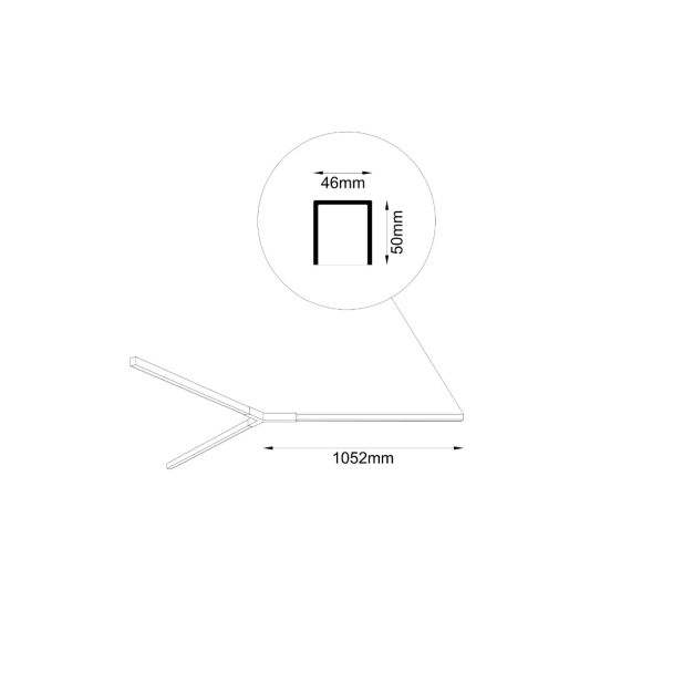 ANTIGO 5224 TRIKAL Z lampa zwieszana 214 cm 3000K