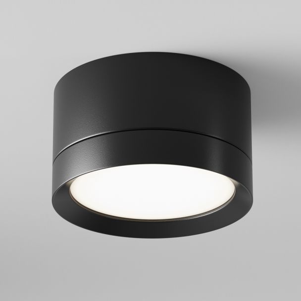 MAYTONI C086CL-GX53-SRD-B Hoop lampa sufitowa czarny