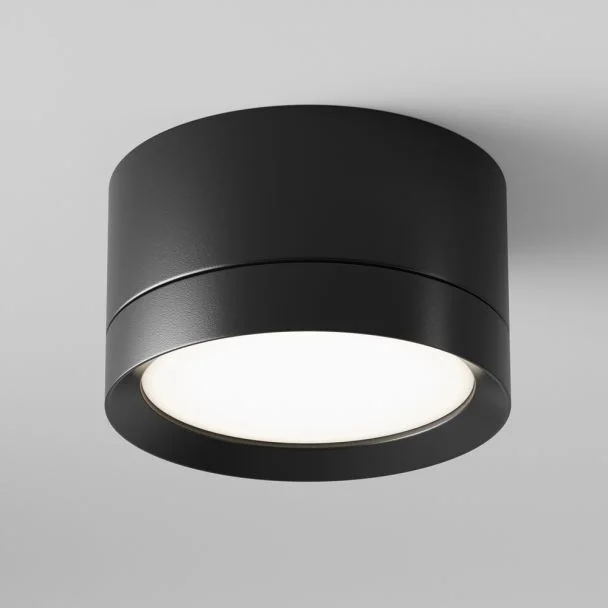 MAYTONI C086CL-GX53-SRD-B Hoop lampa sufitowa czarny
