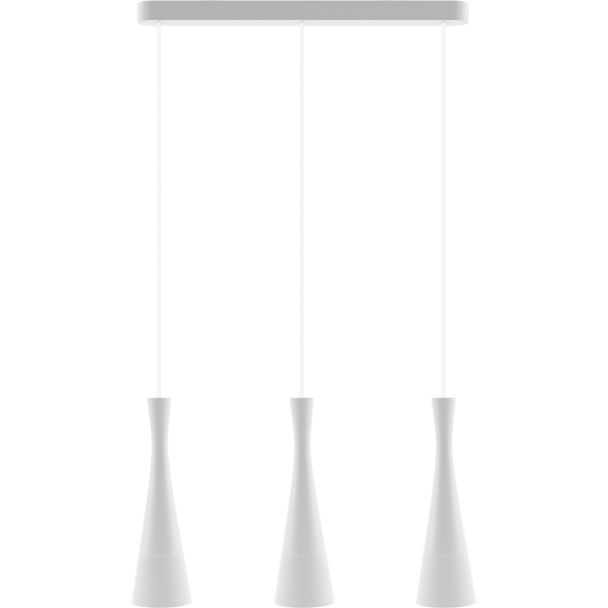 HELLUX 8511309 Lampa wisząca biała Vegas2 3pł