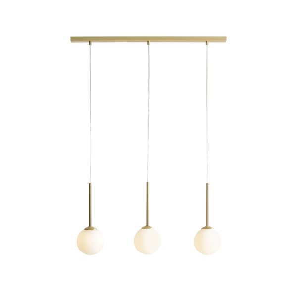 ALDEX 1087E_40 LAMPA WISZĄCA BOSSO 3 BRASS