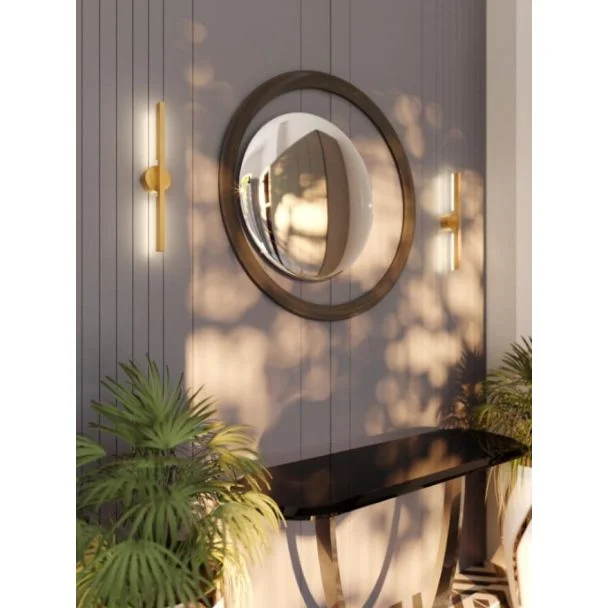 MAXLIGHT W0347 KINKIET MERANO II ZŁOTY