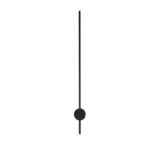 WYPRZEDAŻ YASKR Kinkiet Chloe 1xLED czarny IP44 WL0107-BK